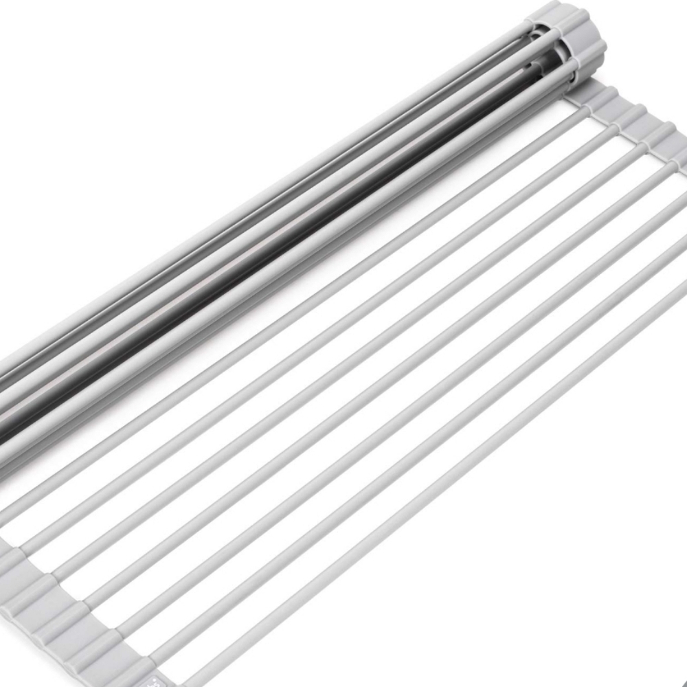 Surpahs Over Sink Foldable Multipurpose Roll-Up Dish Drying Rack